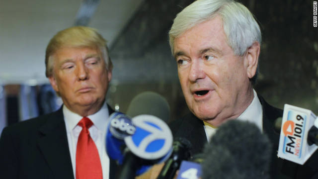 Gingrich: Trump dropping ‘drain the swamp’ – CNNPolitics.com